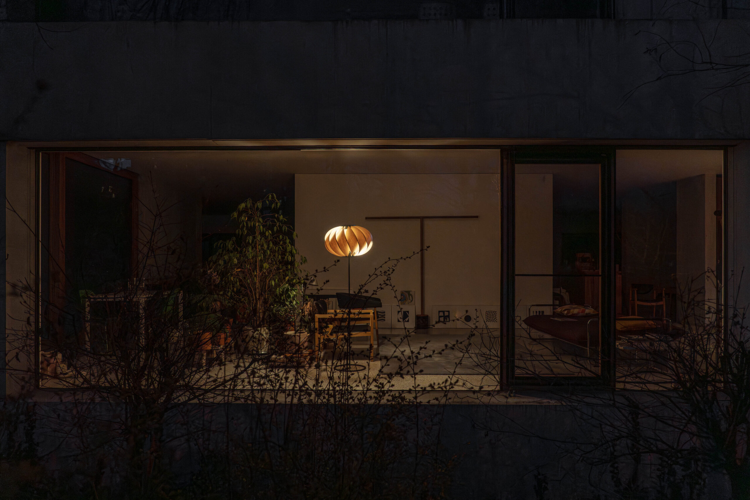 Handcrafted veneer atmospheric light from Slovenia